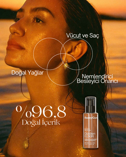 Golden Elixir Işıltı Veren Besleyici Kuru Yağ
